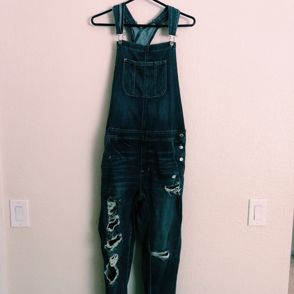 american eagle overalls